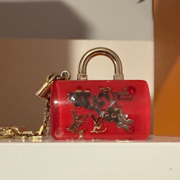 Louis Vuitton Miniature Speedy Bag Charm - Picture 2 of 4